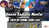Hanzo Sadistic Mentor | 5 New Skins Mobile Legends