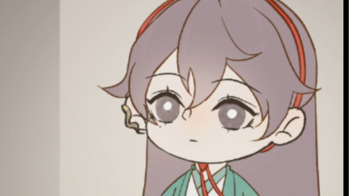 หยวนจีที่แอบฟังอยู่หลังฉากกั้น