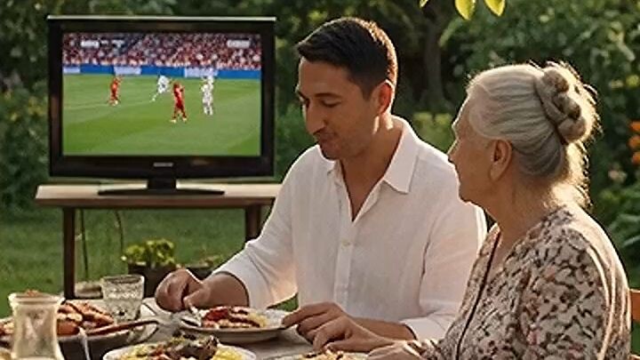 ❤️ A Beautiful Moment with Grandma! 👵🍽️ #Shorts