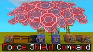 How to get a Force Shield Power in Minecraft Bedrock Command Block [Request]