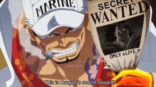 Akainu Reveals Why Dragon Doesn't Have a Bounty! - One Piece