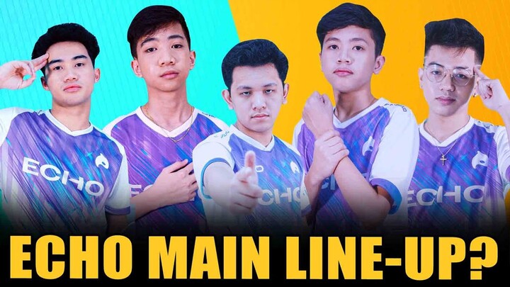 ECHO MAIN LINE-UP vs. Top Global Players in Rank! ~ Mobile Legends