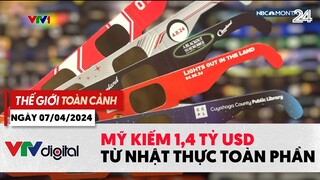 Thế giới toàn cảnh 7/4: Mỹ kiếm 1,4 tỷ USD từ nhật thực toàn phần  VTV24