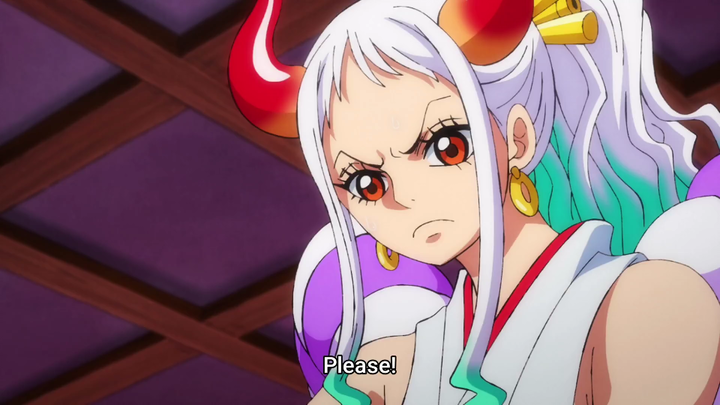 Strawhat removes Yamato handcuffs