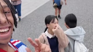 When foreigners are in Japan, they become the children's "homework"