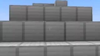 Ketika dalam game aku cuma kekurangan satu balok besi ini, kalian akan melakukan apa? '◡'