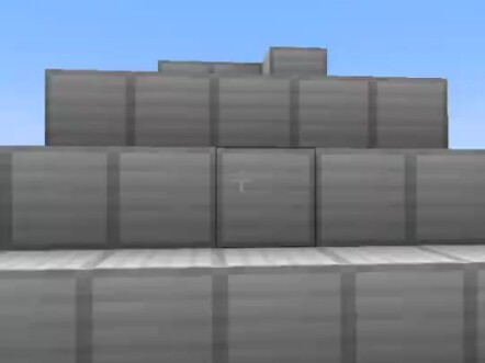 Ketika dalam game aku cuma kekurangan satu balok besi ini, kalian akan melakukan apa? '◡'