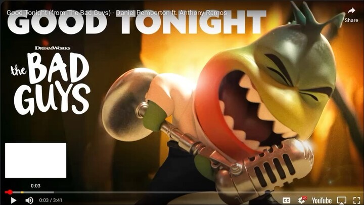 The bad guys   Good tonight