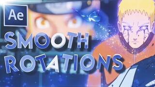 Smooth Rotations - After Effects AMV Tutorial