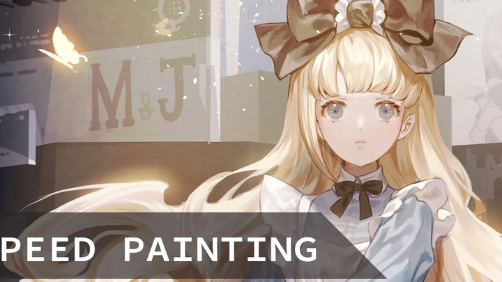 ภาพวาดความเร็ว อลิซในแดนมหัศจรรย์