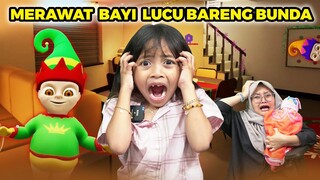 LEIKA DAN BUNDA DI BIKIN PANIK OLEH BAYI INI  [THE BABY IN YELLOW INDONESIA]