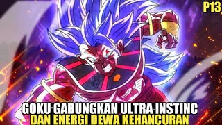 Terlalu kuat‼️Goku menggabungkan dua kekuatan Dewa yang tidak banyak bisa dilakukan dewa kehancuran