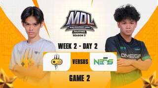 MDL PH S3 W2D2 S3G2 OMGN VS GLAD