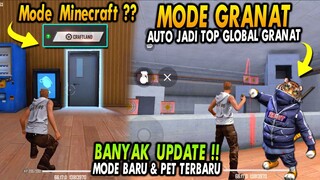 MODE GRANAT DI TRAINING !! PET TIGER TERBARU !! CARA MASUK ADVANCE SERVER FREE FIRE !! KODE AKTIVASI