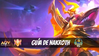 GUÍA DE NAKROTH | ARENA OF VALOR | AoV | RoV | CÓMO JUGAR NAKROTH |GUÍA DE JUNGLA AOV