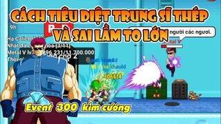 Tiêu diệt Trung Sĩ Thép "Metal V" cùng team 5 khống chế...quá nhiều sai lầm || Rồng Thần Online