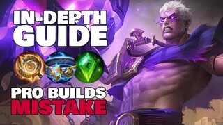 PHOVEUS: Real Best Build // Pro Builds Mistake // Mobile Legends