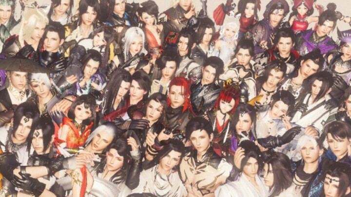 [Jianwang III/Group Portrait] Open your mouth and just sugar! ! !
