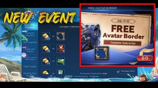 GET NEW AVATAR BORDER - BEAR FEST EVENT in MOBILE LEGENDS