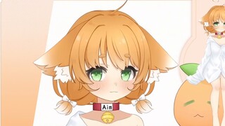 【Free Live2D Model】I picked up a little orange cat and took it home!!!