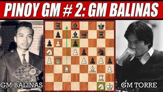 GM Balinas' Uslog-Uslog Technique Against Asia's First Grandmaster Eugene Torre