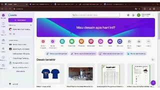 membuat design kaos mudah dan keren hanya d canva