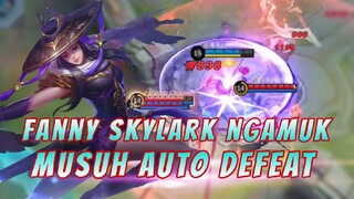 SKY assasin di kasih fanny? musuh bercanda, Gamplay fanny mobile legends bang bang