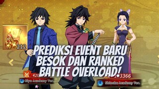 PREDIKSI EVENT BESOK GIYU WATER PILLAR DAN SKIN GIYU & SHINOBU ACADEMY ⁉️ - BLADE OF PILLAR