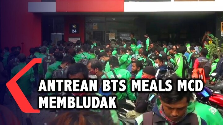 Antrean BTS Meals Membludak, McD Cikini Ditutup 1x24 Jam