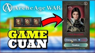 GAME CUAN JUTAAN, BANYAK YANG BOT CARI RED HERO CLASS UNTUK Di JUAL - ArcheAge WAR ( ANDROID PC )