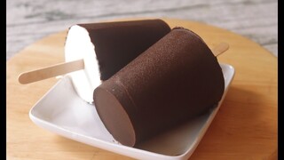 ไอศครีมเคลือบช็อคโกแลตใช้ส่วนผสมแค่ 3 อย่าง Choco Bar Ice Cream with 3 Ingredients l ครัวป้ามารายห์