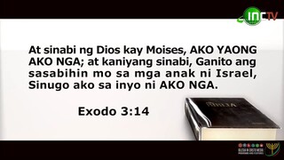 Si Cristo ba si AKO NGA sa Exodo 314  Ang Pagbubunyag