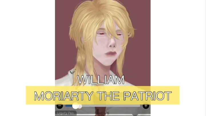 DRAW WILLIAM MORIARTY THE PATRIOT!! [TIMELAPSE]