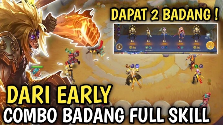 COMBO BADANG DARI EARLY GAME ! SAMPAI LATE MASIH OP !