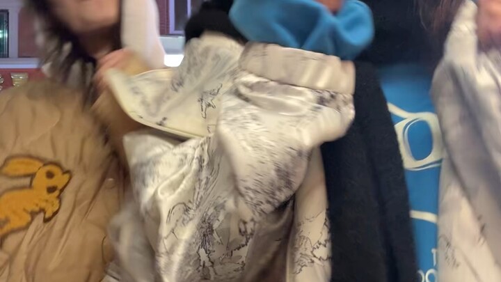 Phew, we almost got caught dancing!