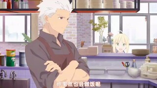 saber一句话，让士郎红A两个大厨争风吃醋