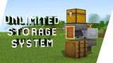 Cara Membuat Unlimited Storage System - Minecraft Tutorial Indonesia