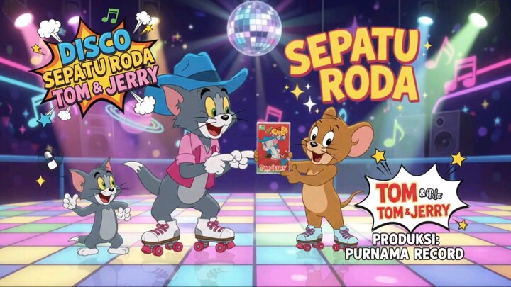 IKLAN TOM & JERRY : DISCO SEPATU RODA KASET PITA