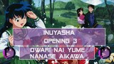【Nightcore】InuYasha  - Opening 3『Nanase Aikawa - Owari nai Yume』
