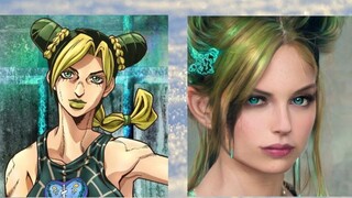 كيف يبدو جوجو في الواقع؟ الذكاء الاصطناعي يرسم نسخة واقعية من مغامرات جوجو الغريبة!