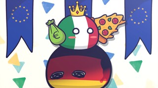 【Poland Ball】พิซซ่าตกลงมาจากฟ้า เยอรมนีตาย
