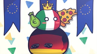 【Poland Ball】Pizza falls from the sky, Germany dies