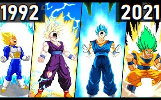 Super Saiyan Ajin Transformation Evolution History [1992–2021]