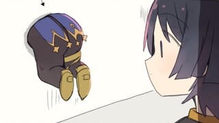 [Genshin Impact 弔图23] Facing Mona who is stuck, you decide ()
