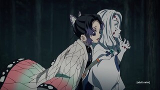 Shinobu Kocho VS Spider Demon girl [English Dubbed].