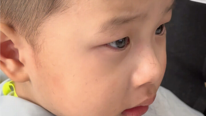 头发茬里发现了少量暖男