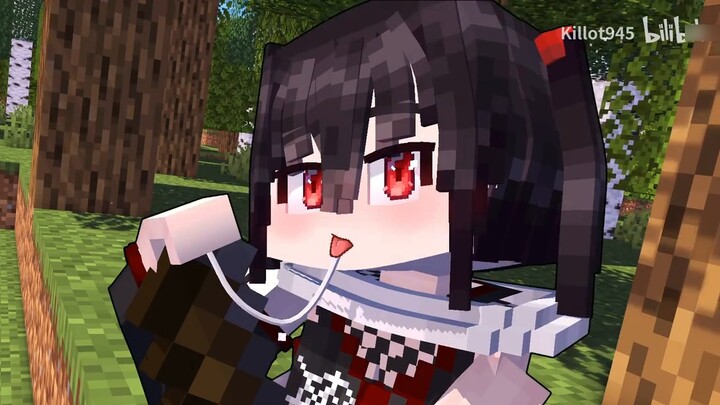 [Minecraft Animation] What comes out of the mouth is... Monster Girl Reborn③