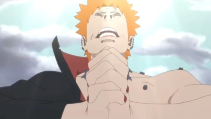 [Cut out redundant dialogue] Naruto VS Pain Six Paths - the most graphic episode
