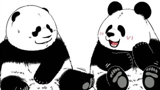 熊猫是黑底白纹，还是白底黑纹？