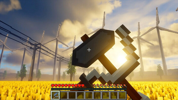 “Sơn hà tái hiện muôn ngàn lần, quốc thái dân an chính là khúc khải hoàn” #Minecraft #Minecraft #Ngư